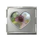 Coveredbridge300 Mega Link Heart Italian Charm (18mm)