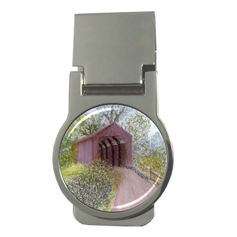 Coveredbridge300 Money Clip (Round) from UrbanLoad.com Front