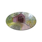 Coveredbridge300 Sticker Oval (100 pack)