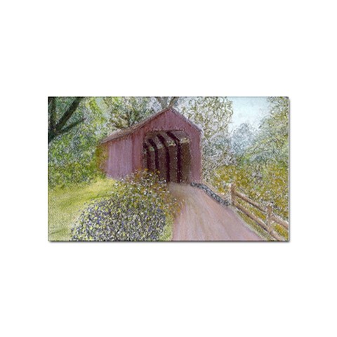 Coveredbridge300 Sticker Rectangular (10 pack) from UrbanLoad.com Front