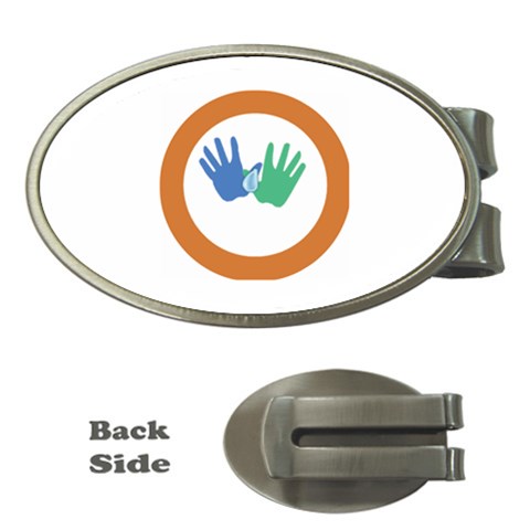 Hand Money Clip (Oval) from UrbanLoad.com Front