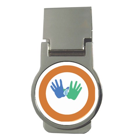 Hand Money Clip (Round) from UrbanLoad.com Front