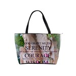 Serenity Prayer Roses Classic Shoulder Handbag