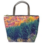 Autumn landscape Bucket Bag