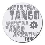 Argentina tango Round Mousepad