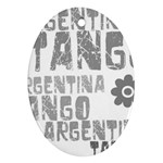 Argentina tango Ornament (Oval)
