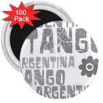 Argentina tango 3  Magnet (100 pack)