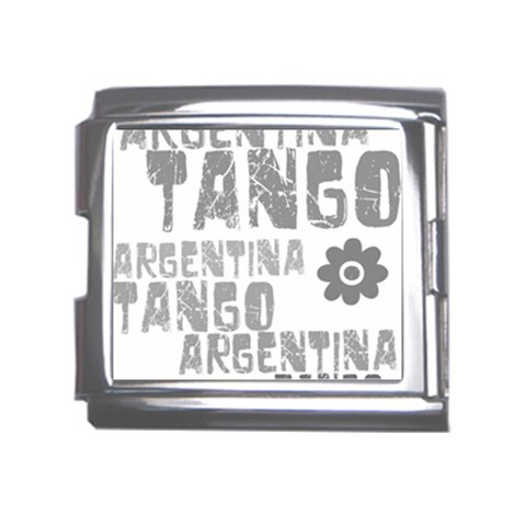 Argentina tango Mega Link Italian Charm (18mm) from UrbanLoad.com Front