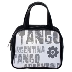 Argentina tango Classic Handbag (Two Sides) from UrbanLoad.com Back