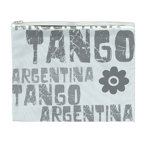 Argentina tango Cosmetic Bag (XL) from UrbanLoad.com Front