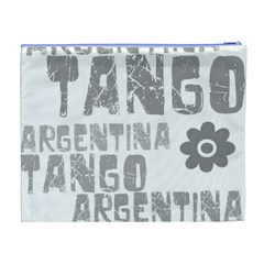 Argentina tango Cosmetic Bag (XL) from UrbanLoad.com Back