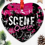 Scene Queen Ornament (Heart)