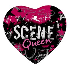 Scene Queen Heart Ornament (Two Sides) from UrbanLoad.com Back