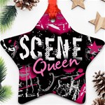 Scene Queen Star Ornament (Two Sides)