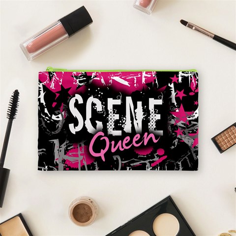 Scene Queen Cosmetic Bag (Medium) from UrbanLoad.com Front