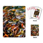 Koi Carp Feeding Frenzy Playing Cards Single Design