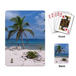 Exotic Beach Playing Cards Single Design