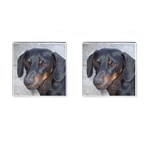 Dachshund Dog Cufflinks (Square)