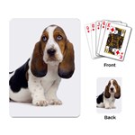 Basset Hound Dog Playing Cards Single Design