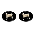 Labrador Retriever Dog Cufflinks (Oval)