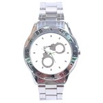 Design1071 Stainless Steel Watch