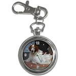 Irish Red And White Setter Dog Key Chain Watch
