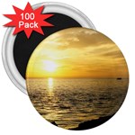 Yellow Sky 3  Magnet (100 pack)