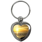 Yellow Sky Key Chain (Heart)