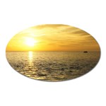 Yellow Sky Magnet (Oval)