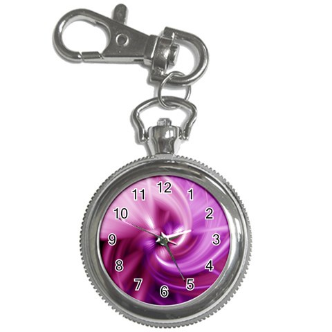 Pink Twist Key Chain Watch from UrbanLoad.com Front