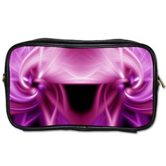 Pink Twist Toiletries Bag (Two Sides) from UrbanLoad.com Front