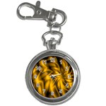 Golden Swirl Key Chain Watch