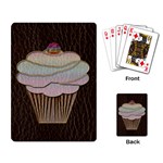 Leather-Look Baking Playing Cards Single Design