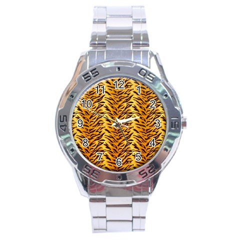 Just Tiger Stainless Steel Analogue Men’s Watch from UrbanLoad.com Front
