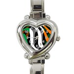 Ireland Heart Italian Charm Watch