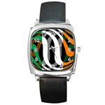 Ireland Square Metal Watch