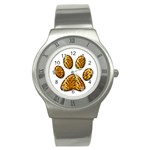 Tiger Paw Stainless Steel Watch