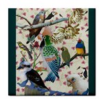 Pretty Birdies Medium Tile Coaster