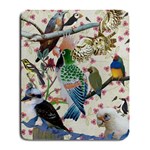 Pretty Birdies Medium Large Mousepad