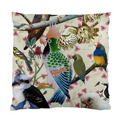 Pretty Birdies Medium Cushion Case (Two Sides) from UrbanLoad.com Back