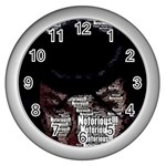 Notorious Bette Wall Clock (Silver)