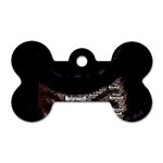 Notorious Bette Dog Tag Bone (Two Sides)